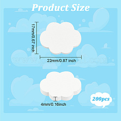 200 шт. окрашенные натуральные деревянные бусины WOOD-OC0002-65