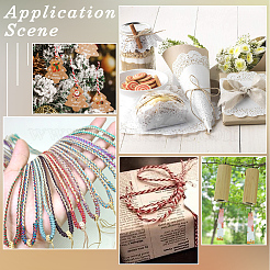 2 рулон ниток для макраме из хлопка в два сложения MAKN-CY0001-01B