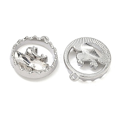 Pendentifs en verre d'alliage&nbsp;FIND-B061-05P-A04