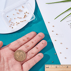 60 шт. Латунные дистанционные бусины&nbsp;KK-ME0003-78