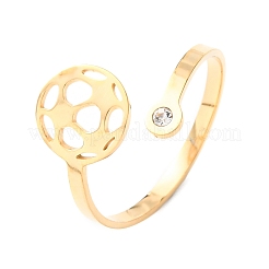 Открытые кольца манжеты из нержавеющей стали 304 RJEW-D337-01C-G