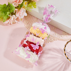 Целлофановые пакеты для упаковки конфет с принтом сливовой бабочки&nbsp;ABAG-WH20005-41