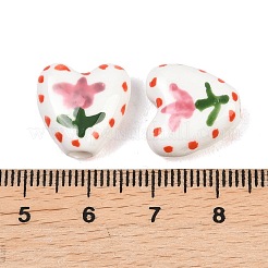 Фарфоровые бусины ручной работы&nbsp;PORC-B007-02E