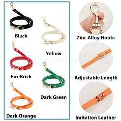 5 шт. 5-х цветные регулируемые ручки для сумки из искусственной кожи DIY-PH0013-91