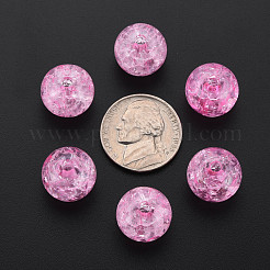 Прозрачных бусин акриловые треск MACR-S373-66B-N02