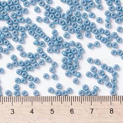 Perline rotonde miyuki rocailles, perline giapponesi, (rr4482) duracoat bayberry opaco tinto, 8/0, 3mm, Foro: 1 mm, circa 2111~2277pcs/50g