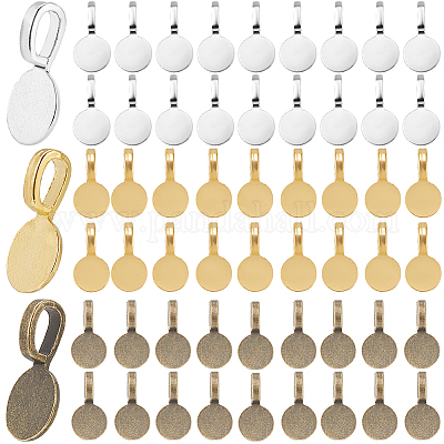 120 шт. 3-цветный сплав в тибетском стиле FIND-SP0001-87-1