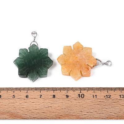 Природные каменные смешанные подвески G-T144-12M-1