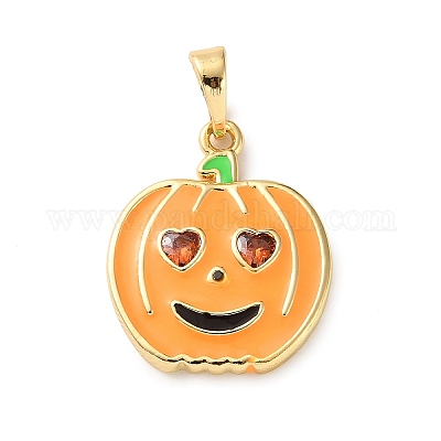 Латунные микро проложить кубического циркония подвески KK-I383-06G-03-1