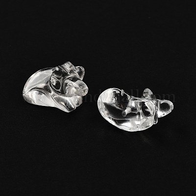 Китайский зодиак натуральный кварцевый кристалл резные бусины G-D300-01G-1