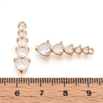 Латунные микро проложить кубического циркония подвески KK-N261-118B-G-1