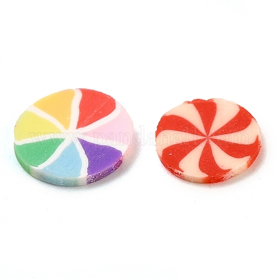 Рождественская тема ручной работы из полимерной глины кабошоны CLAY-Q004-07A-1