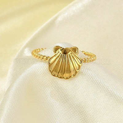 Кольца-манжеты из нержавеющей стали 304 для женщин RJEW-G338-09G-1