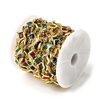 Латунные цепи с ромбическими звеньями CHS-H112-19G-1