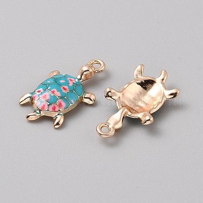 Подвески из эмали и сплава FIND-CJC0027-01G-04-1