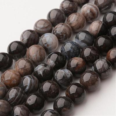 Природного кварца круглые бусины нити G-K103-10mm-1