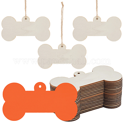 Незаконченный комплект деревянных больших подвесок WOOD-WH20014-003A-1