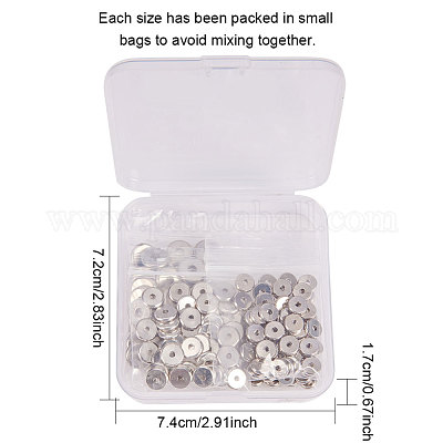 Spacer бисер латунные KK-PH0035-38P-1