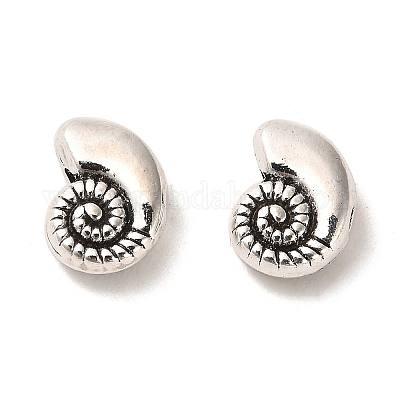 Сплавочные овальные бусины тибетского стиля  FIND-C043-061AS-1