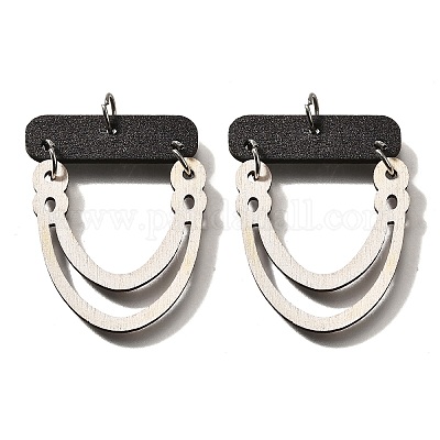 Подвески из тополя FIND-B045-08-1