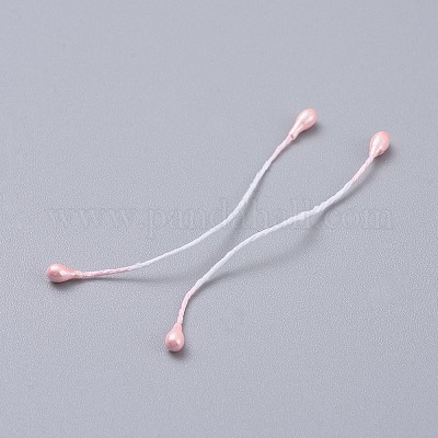 Гипс искусственный цветок сердечный сердечник AJEW-WH-0021-06-1