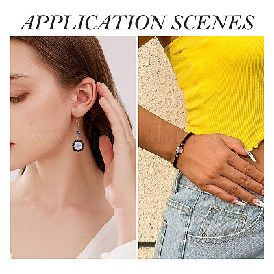 100 шт. 5 стиля гальванизированной стеклянной бусины GLAA-TA0002-95A-1