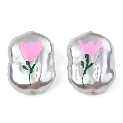 Абс пластиковые жемчужные бисера KY-N015-93-1