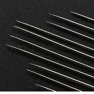 Wholesale Iron Self-Threading Hand Sewing Needles 