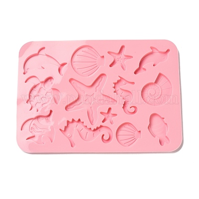 Mermaid Silicone Mold for Resin, Charms, Candy, Fondant, Clay