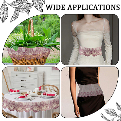 6м кружевной отделки&nbsp;OCOR-GF0004-94B-01-1