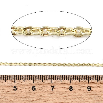 Латунные текстурированные кабельные цепи CHC-Z002-01G-1