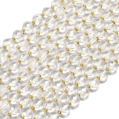Синтетический кристалл кварца бусины нити G-K389-B75-01-1