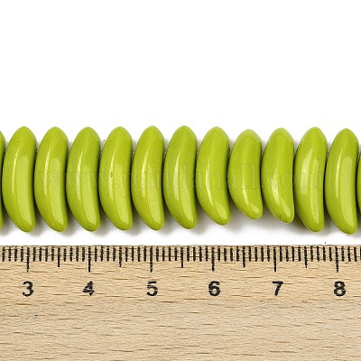 Чешские прессованные стеклянные бусины GLAA-I061-25-1