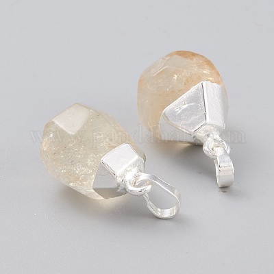 Природные подвески цитрин X-G-G845-07S-10-1