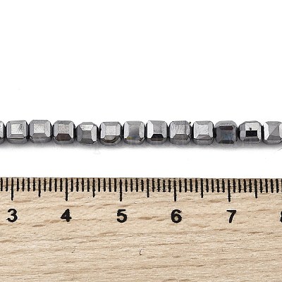 Нити из синтетических терагерцовых каменных бусин G-H327-L03-03-1