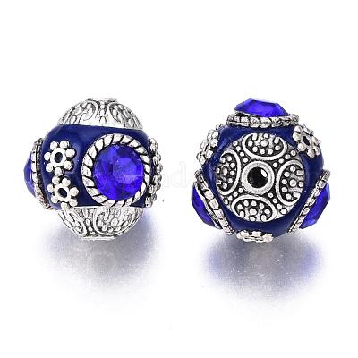 Ручной Индонезия круглых бусин IPDL-R400-16-1