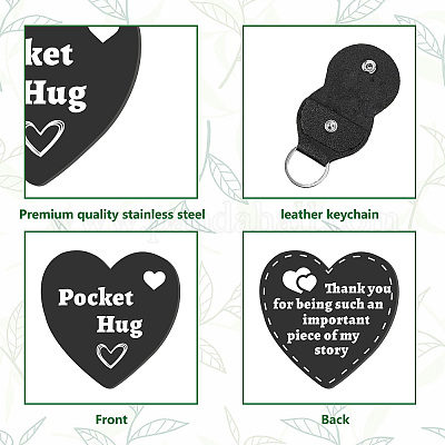 1 шт. памятная монета в форме сердца из нержавеющей стали 201 для лиц AJEW-CN0001-68O-1