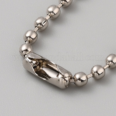 Цепочки с железными шариками IFIN-WH20001-01P-1