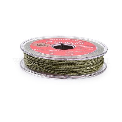 Круглые шнуры из вощеной хлопчатобумажной нити YC-T004-01A-15-1