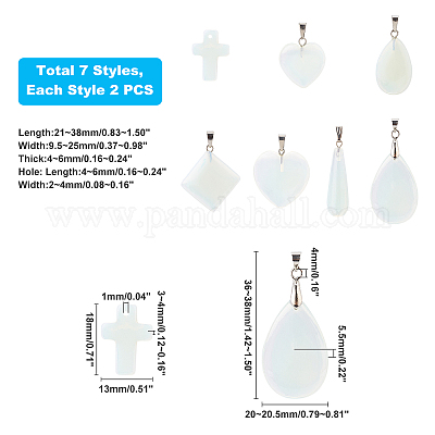 Opalite подвески G-PH0001-12P-1