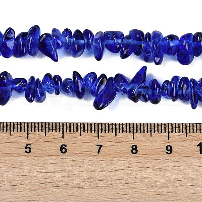 Прозрачные стеклянные бусины GLAA-Z009-01B-1