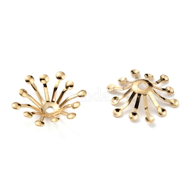 Шапочки и конусы для бусин KK-O131-24G-1