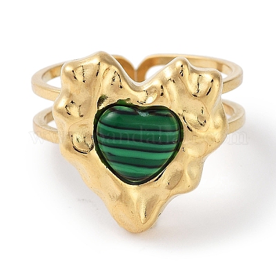 Ионное покрытие (IP) кольцо из нержавеющей стали 304 RJEW-B059-04G-01-1