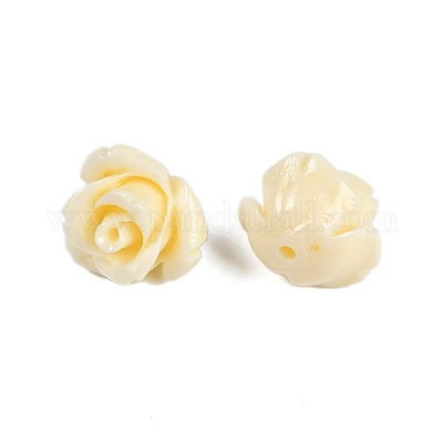 Perle intagliate in corallo sintetico&nbsp;CORA-C003-16D-1