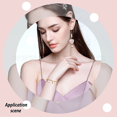 200 шт. 2 стильных прозрачных акриловых подвесок FIND-DC0001-23-1