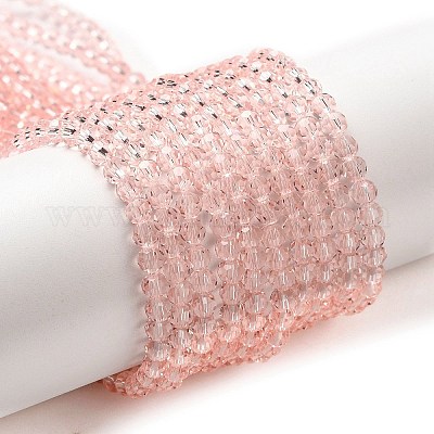 Прозрачные стеклянные бусины EGLA-A035-T3mm-D20-1