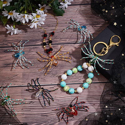 10 шт. подвески из бисера и стеклянных бусин Миюки FIND-SC0009-97-1