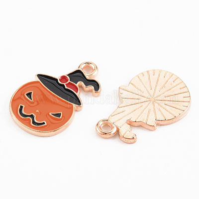 Подвески из эмалевого сплава легкого золота ENAM-T018-12-1