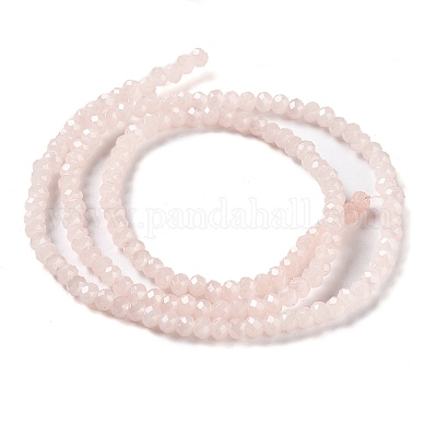 Запекание расписных стеклянных бусин с имитацией нефрита DGLA-A034-J2MM-A14-1