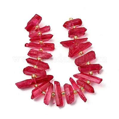 Природных кристаллов кварца бисер нитей G-F800-C21-1